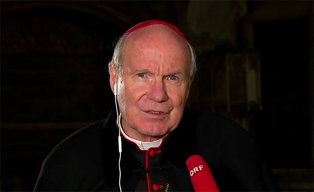 Kardinal Christoph Schönborn im ORF-Interview / Erzdiözese Wien/ORF